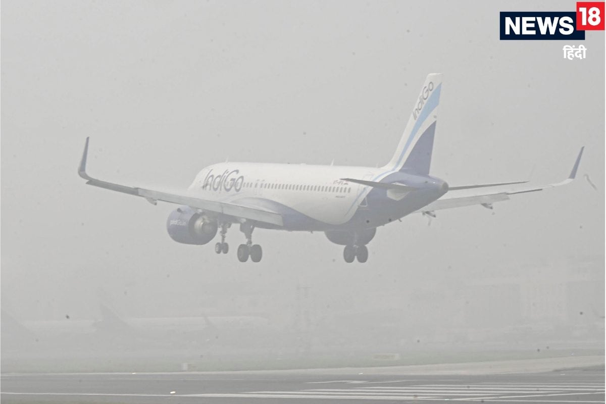 IGI एयरपोर्ट पर लॉकडाउन जैसा हाल 100 उड़ानें रद्द 4000 फ्लाइट्स पर असर