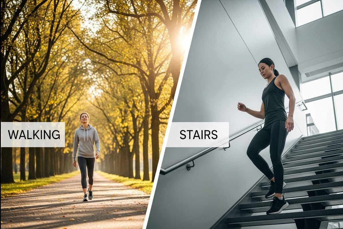 मोटापा कम करने के लिए... पैदल चलना चाहिए या फिर सीढ़िया चढ़ें? जानिए सच्चाई