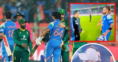 तीसरे वनडे में जीत के बाद गौतम गंभीर और विराट कोहली ने मिलाया हाथ