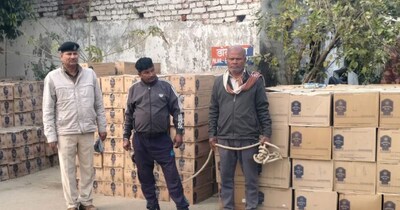 गयाजी: डोभी-चतरा मार्ग पर 1490 कार्टन विदेशी शराब जब्त, दो गिरफ्तार
