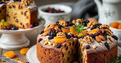 ड्राई फ्रूट केक रेसिपी