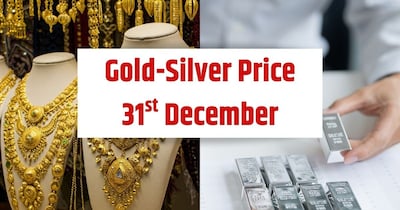Gold, Silver Plunge on Year's Last Day; Profit-Booking Cited After Record Surge