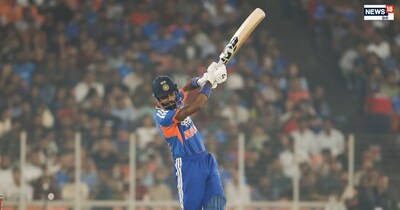 भारत के लिए T20I में दूसरी सबसे तेज फिफ्टी बनाने वाले बल्लेबाज बने हार्दिक पंड्या.