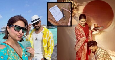 नई दिल्ली. टीवी की 'अक्षरा' यानी हिना खान और रॉकी जायसवाल की लव स्टोरी इंडस्ट्री की सबसे प्यार लव स्टोरीज में से एक हैं. दोनों लंबे समय तक रिलेशनशिप में रहे. कैंसर की जंग के बीच हिना और रॉकी दोनों ने एक दूसरे को अपना जीवन साथी बना लिया. हिना कई बार ये बयां कर चुकी हैं कि इस मुश्किल घड़ी में रॉकी ने उन्हें हारने नहीं दिया और हर वक्त उनका साथ निभाया. हिना खान एक बार फिर अपनी पर्सनल लाइफ को लेकर चर्चा में हैं. इस बार वजह न तो कोई नया प्रोजेक्ट है और न ही कोई विवाद, बल्कि उनके रिश्ते को लेकर कही गई वह बातें हैं, जिन्होंने फैंस के दिल को छू लिया है.