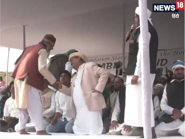 'हम राम मंदिर के खिलाफ नहीं', बाबरी मस्जिद की नींव रखने वाले हुमायूं की हुंकार