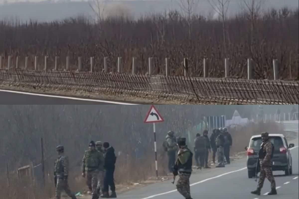 कश्मीर में फिर पुलवामा जैसी साजिश हाईवे पर बम मिलने के बाद सेना का सर्च ऑपरेशन- VIDEO