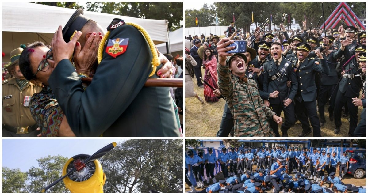 फूलों की बारिश, नम आंखें! सेना-IAF को मिली नई लीडरशिप- PHOTOS