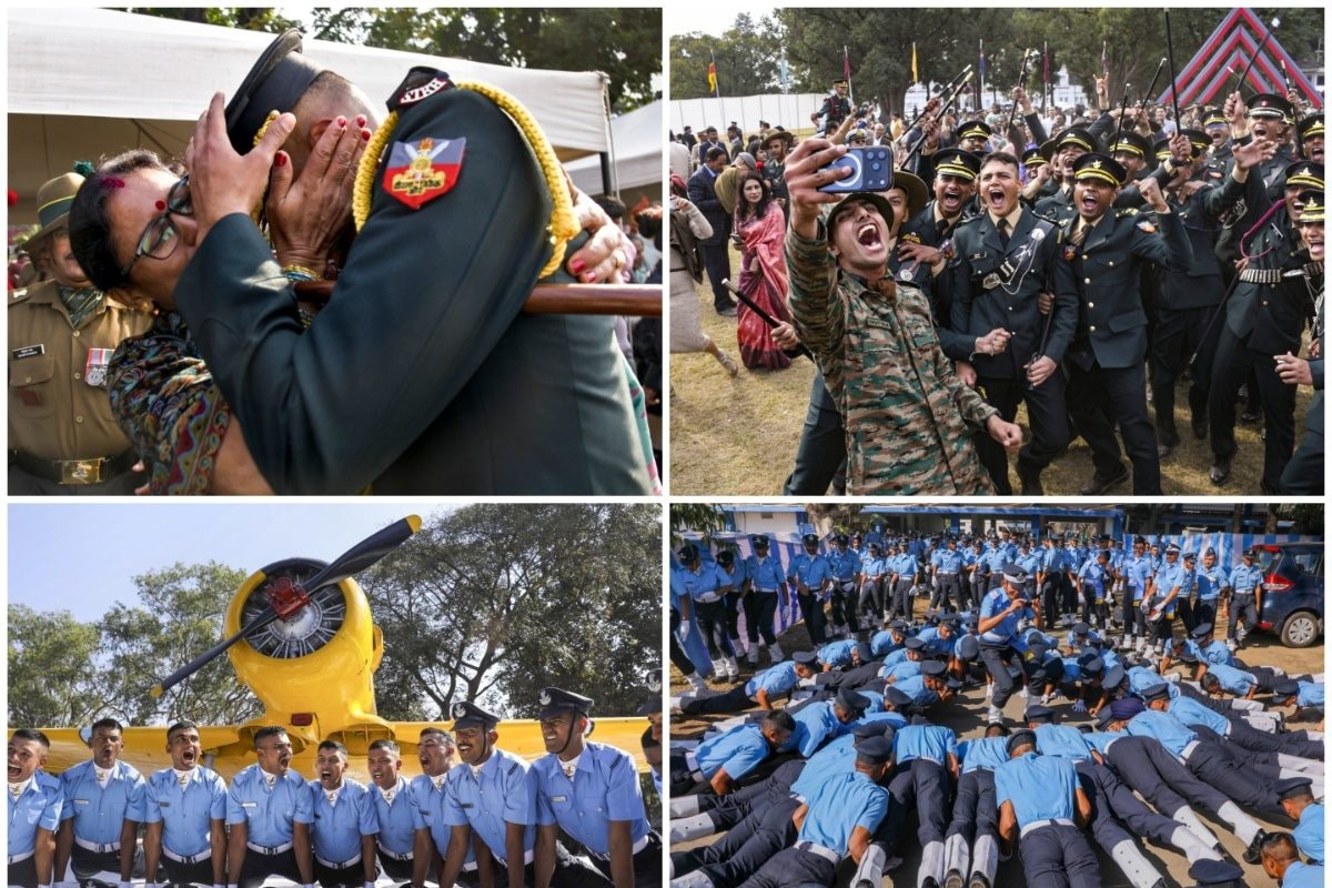 फूलों की बारिश नम आंखें! सेना-IAF को मिली नई लीडरशिप- PHOTOS