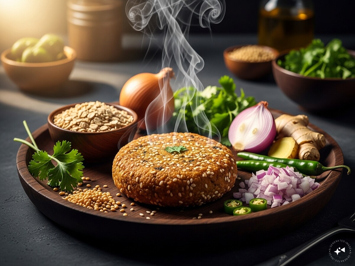 Oats Soya Tikki Recipe Oats Soya Tikki Recipe