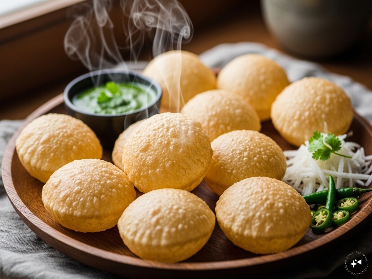 Rice flour puri recipe Rice flour puri recipe