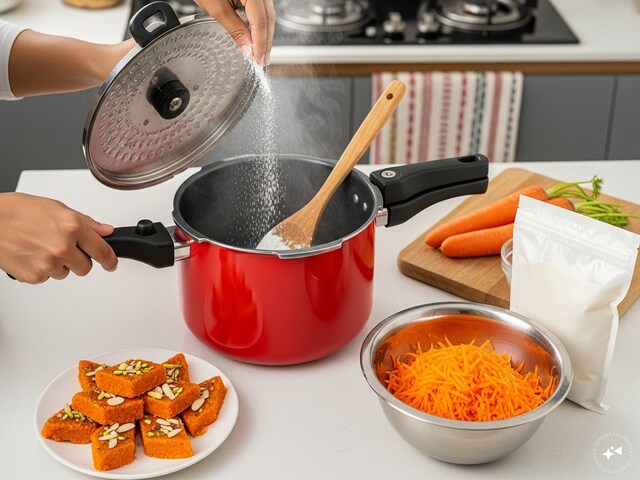 जब समय हो कम और मीठा चाहिए ज्यादा, तब काम आएगी यह क्विक गाजर बर्फी रेसिपी