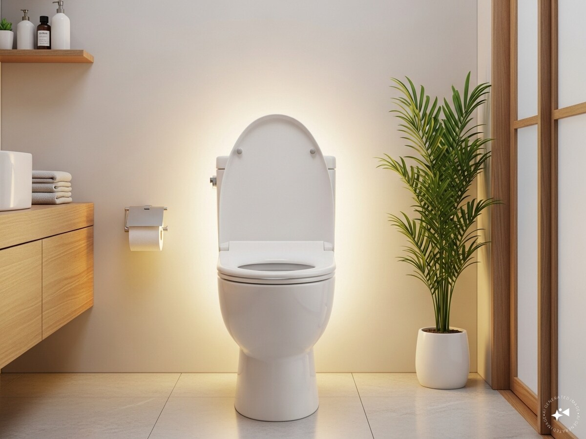 Toilet direction in house