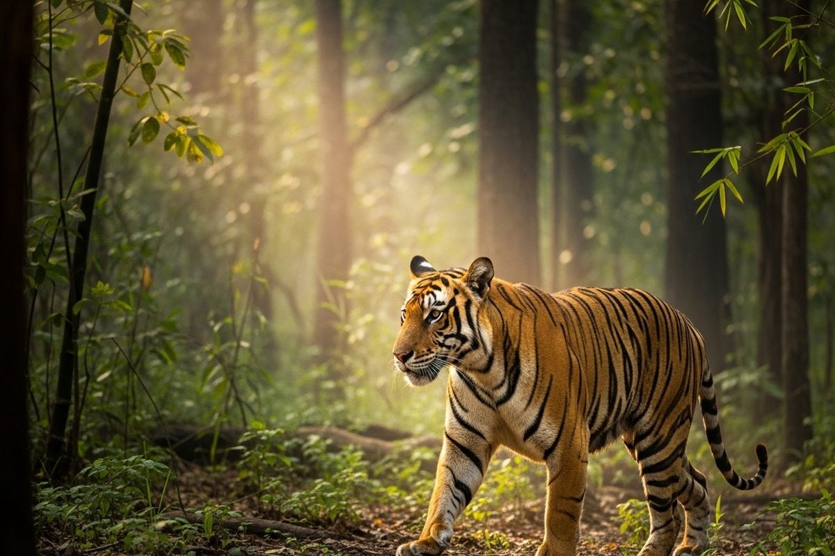 चितवन नेशनल पार्क में शुरू हुई बाघों की गिनती,वन क्षेत्र में लगे 1100 कैमरे