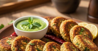 आसान सोया टिक्की