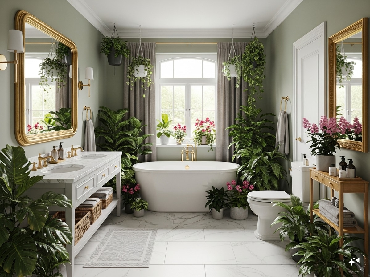 Toilet plants vastu
