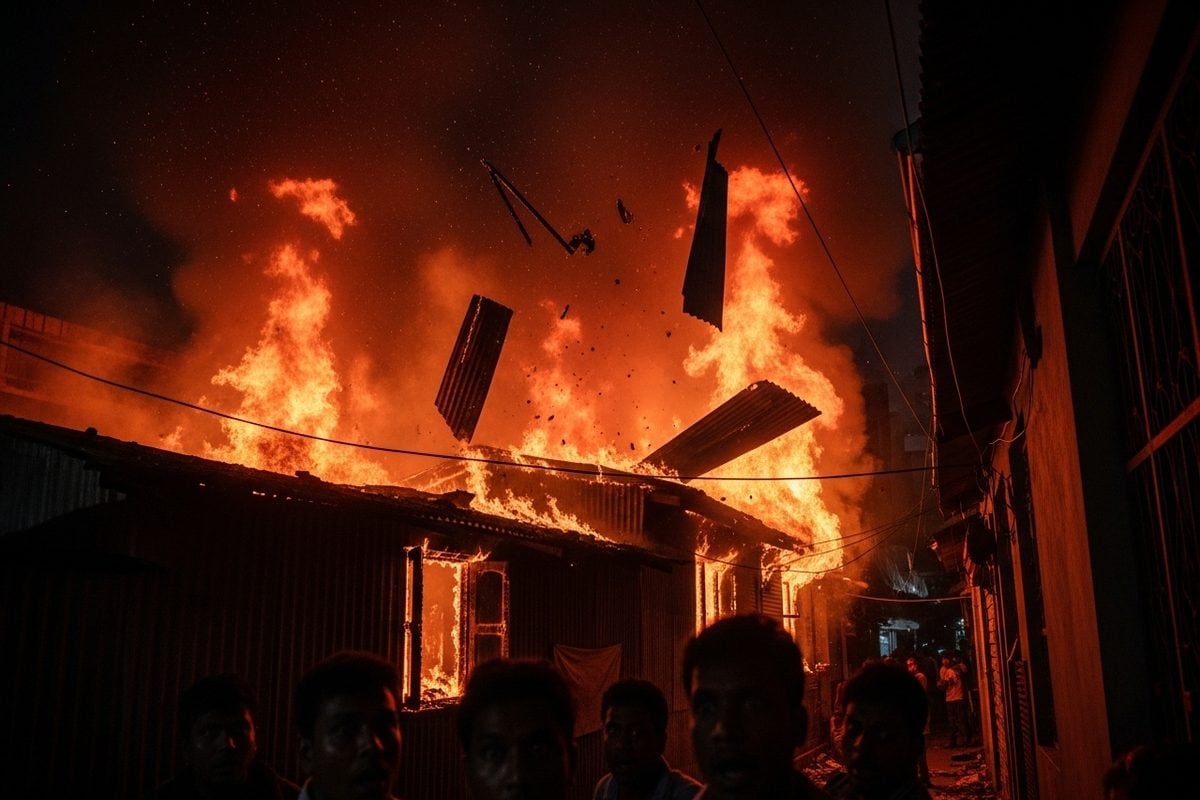 खौफनाक लव मैरिज! शक्की पति ने पत्नी को बनाया आग का शोला मासूम को भी झोंका