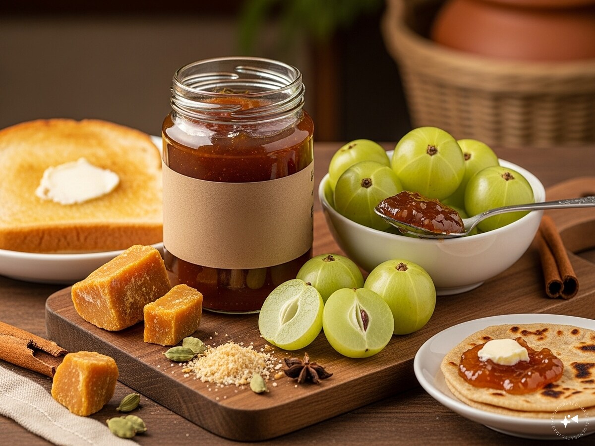 Gud Amla Jam recipe