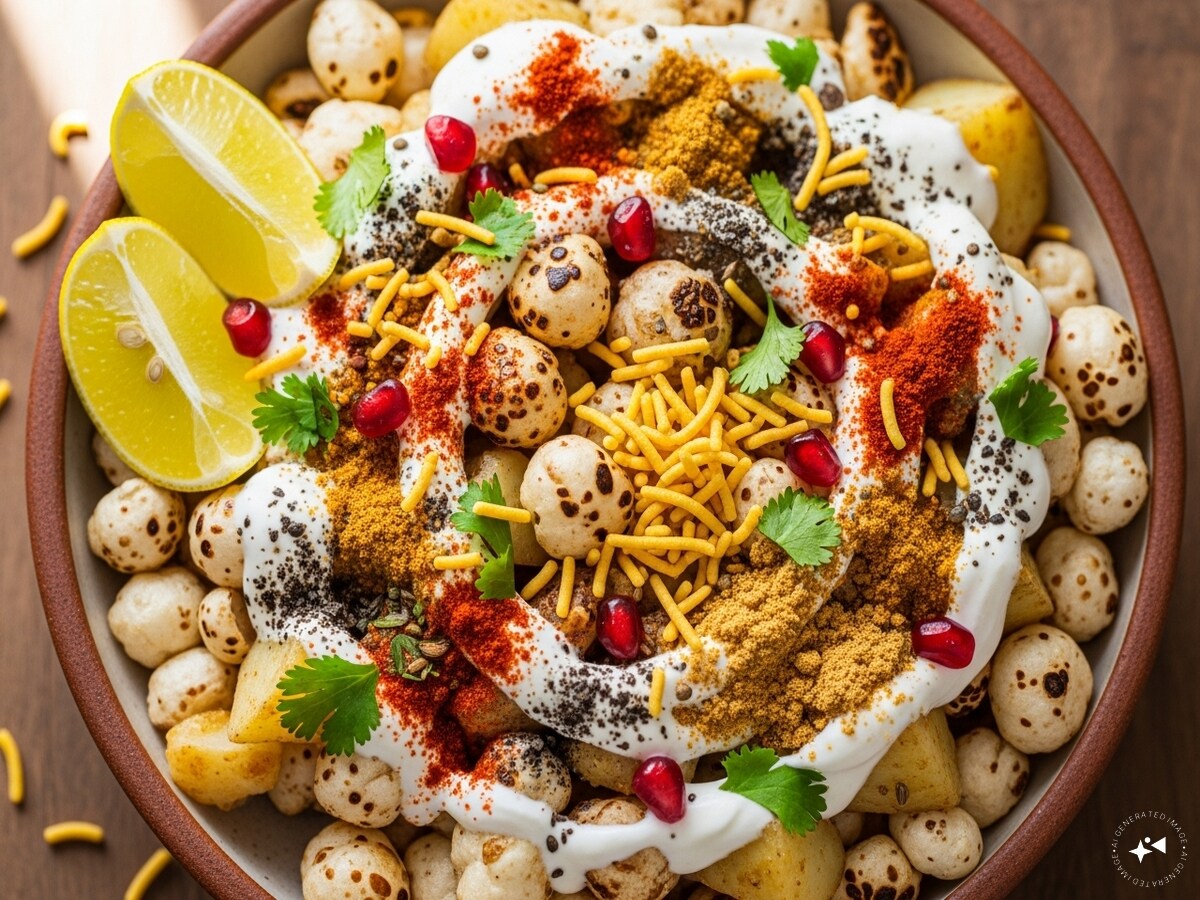 Makhana Aloo Chaat Recipe