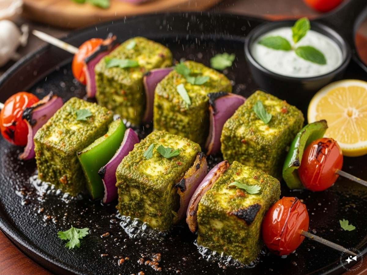 Hariyali Paneer Tikka
