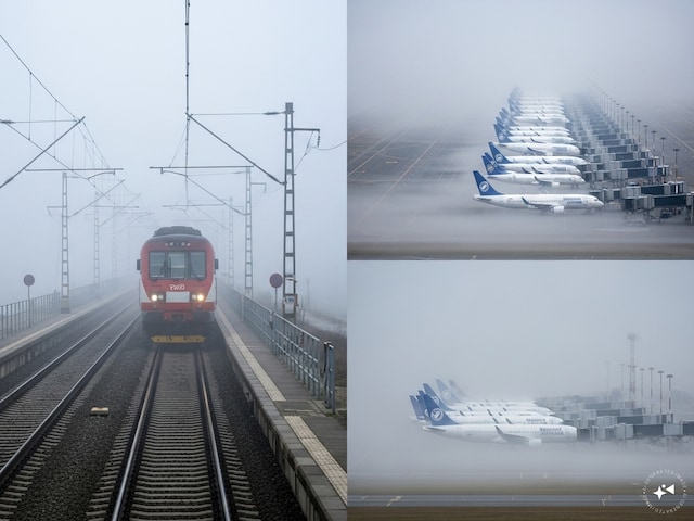 घने कोहरे से ट्रेन और फ्लाइट्स ऑपरेशंस चरमराया, आगे क्‍या हाल रहेगा? जानें