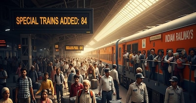 Railways aids IndiGo-stranded passengers with 84 special trains