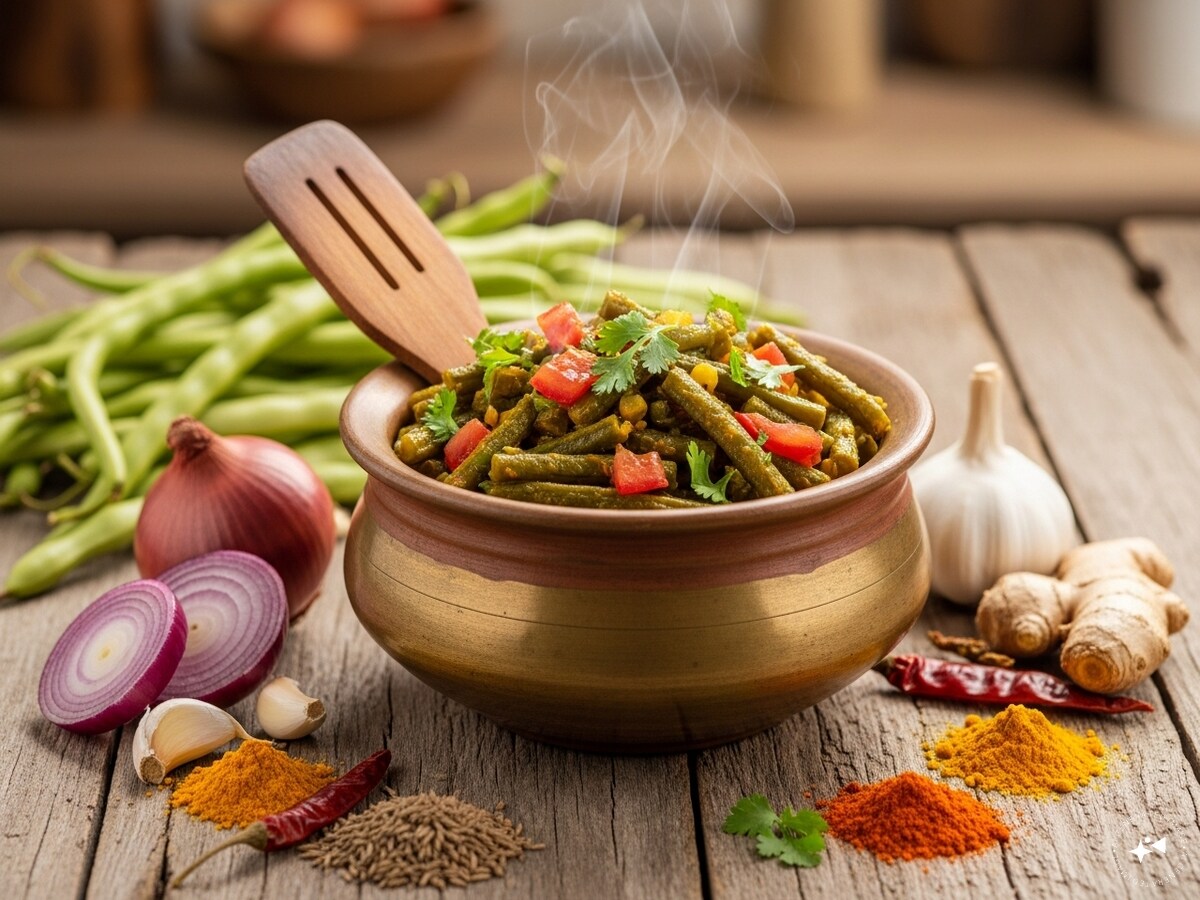 Rajasthani Style Guarphali Sabzi Rajasthani Style Guarphali Sabzi