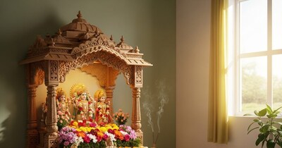 किस रंग का होना चाहिए पूजाघर?