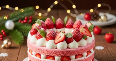 स्ट्रॉबेरी केक रेसिपी