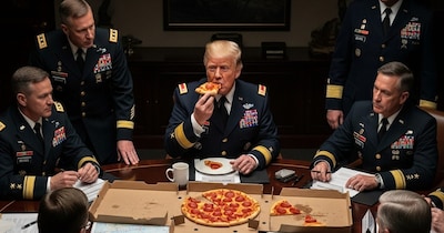 पेंटागन में बढ़ती है पिज्जा डिलीवरी, तो होता है कुछ बड़ा. (AI Generated)
