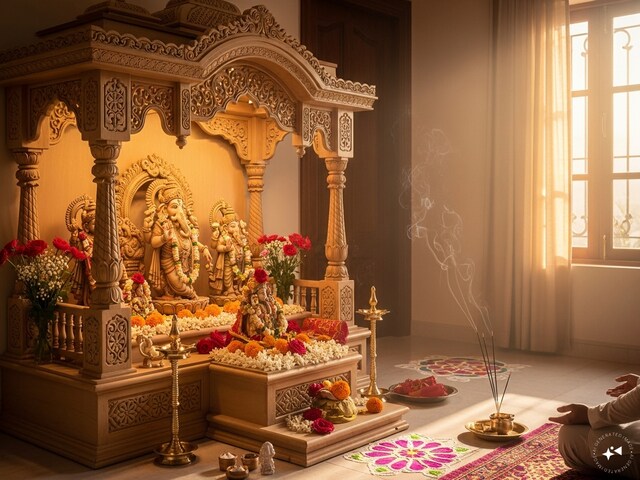 अनेक उपाय करने से भी नहीं मिला फायदा? कहीं गलत दिशा में तो नहीं बना पूजाघर?
