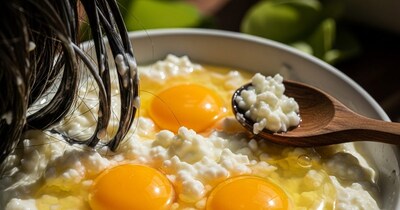 hair mask curd and eggs protein