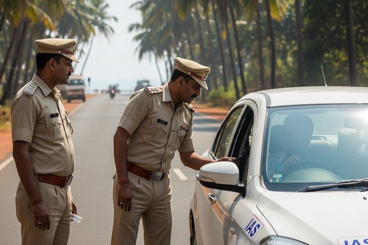 आईएएस अफसर की कार रोकने की ऐसी सजा एसपी ने पुलिसवालों से कराई उठक-बैठक