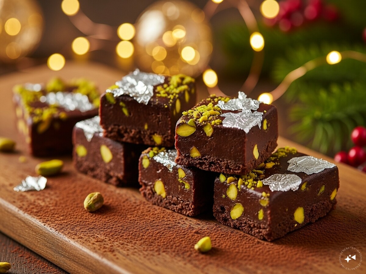 Instant Chocolate Barfi Instant Chocolate Barfi