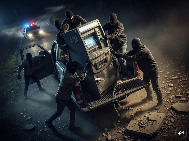 रुपयों की जान पड़ी जरूरत, तो उखाड़ लाए पूरा ATM, फिर पुलिस के लिए बन गए पहेली