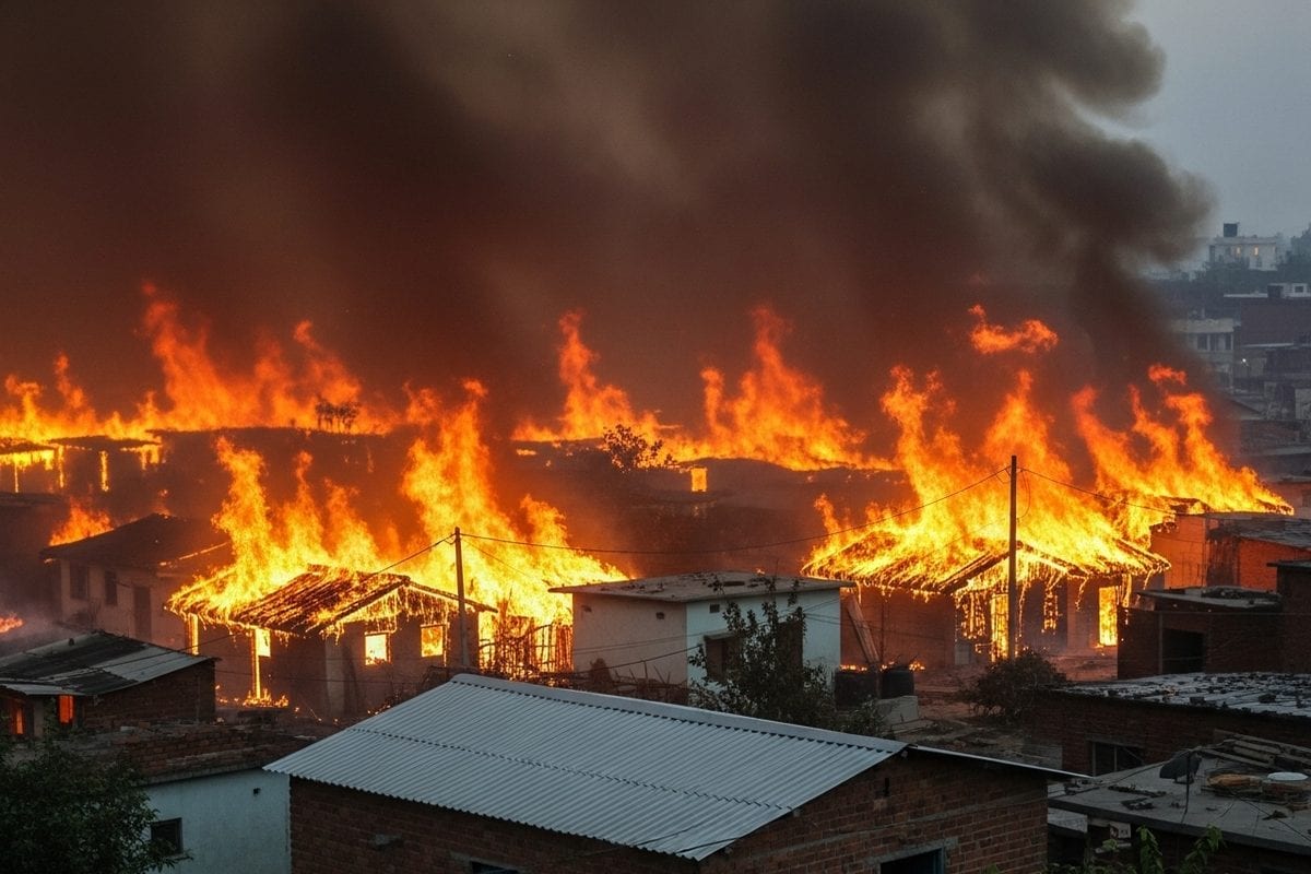 ओडिशा में महिला की हत्‍या के बाद हिंसा 150 घरों में लगाई आग आज बुलाई बैठक