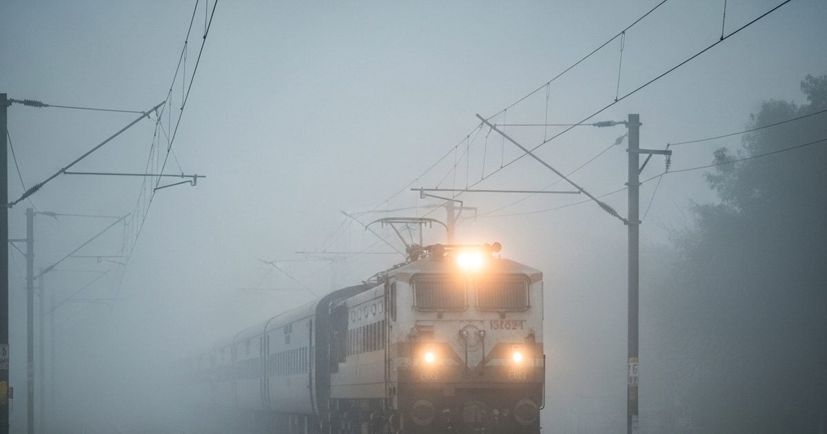 कोहरे के दौरान किस आधार पर ट्रेनें होती हैं कैंसिल, बता रहा है रेलवे