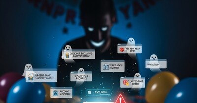 New Year Scams: Beware of Fake Greetings, Gifts & Links Stealing Your Data!