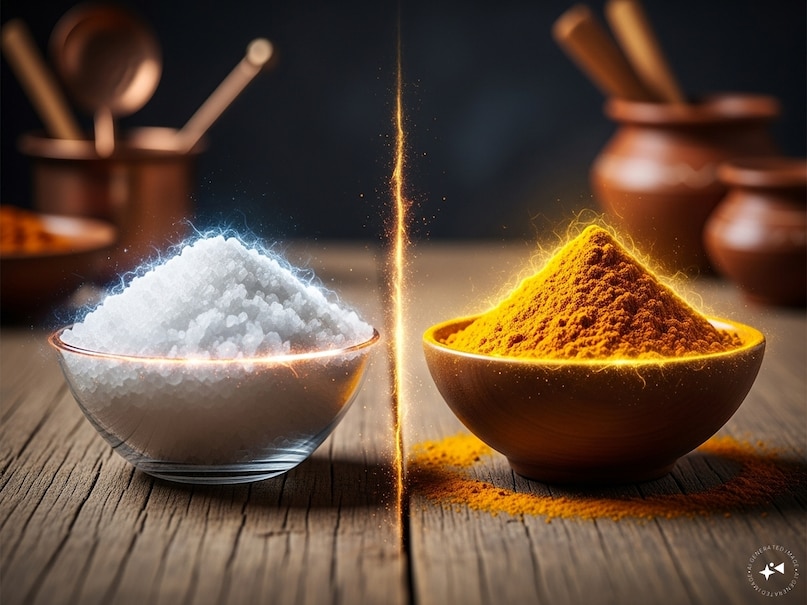  salt and turmeric