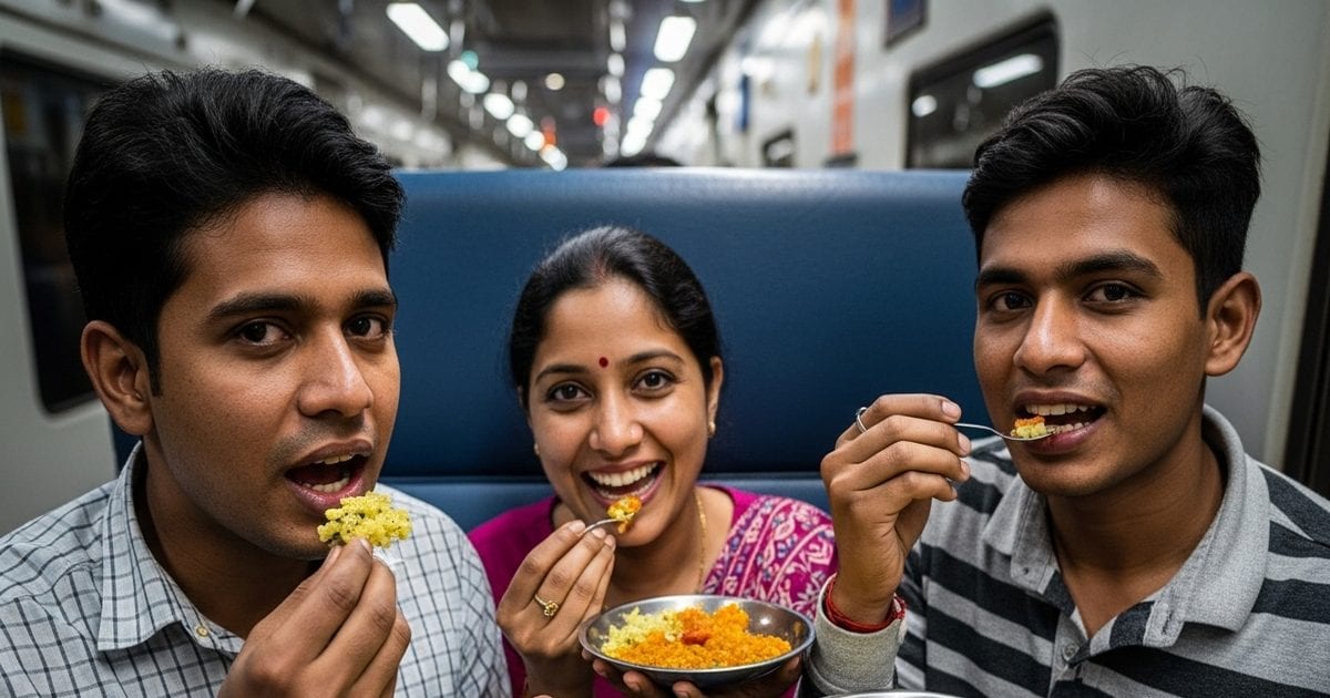 ट्रेन लेट होने पर अब खिचड़ी नहीं, पोहा, राजमा-चावल, छोले-चावल मिलेगा