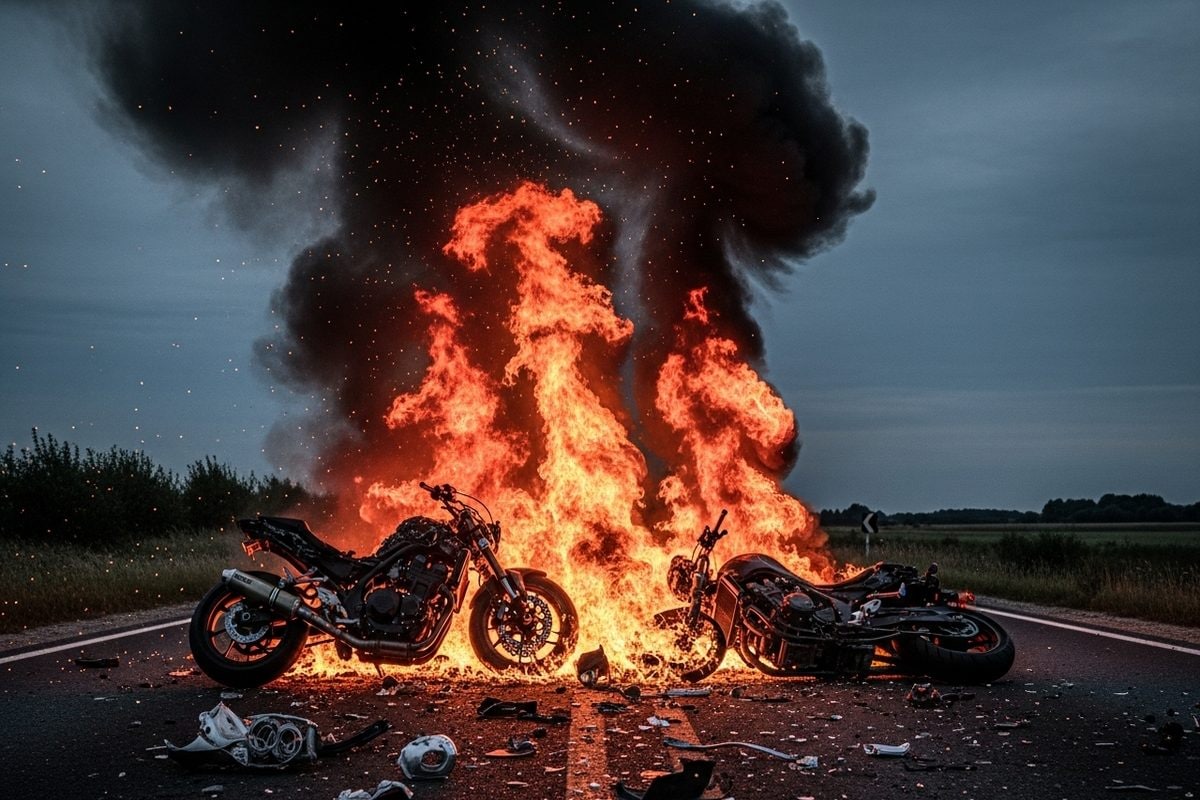 2 बाइकों की भीषण टक्कर, बिहार में दर्दनाक हादसे में 4 की मौत