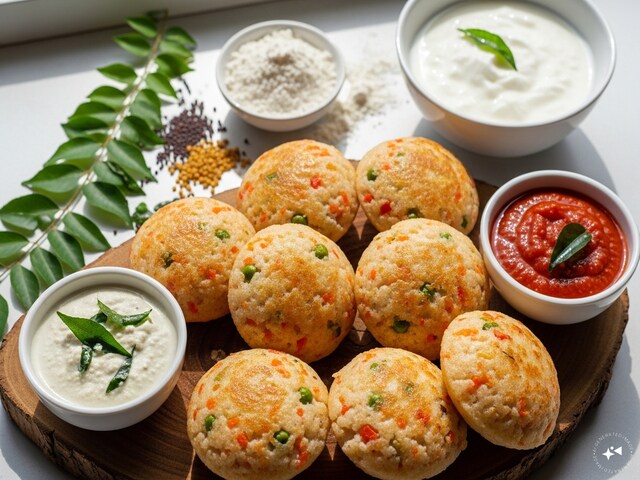 सुबह का नाश्ता या बच्चों के टिफिन में कुछ नया! चावल के अप्पे बनाएं मिनटों में