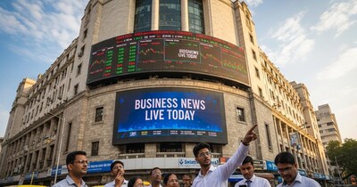 Sensex-Nifty Flat in Volatile Trade; Market Closes for Christmas Break