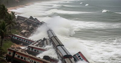 साल 2024 में आज ही के दिन सुनामी की चपेट में पूरी ट्रेन आ गयी थी.