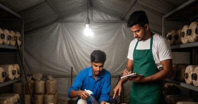 Agra Brothers Quit Jobs, Earn ₹2 Lakh Daily from Mushroom Farming