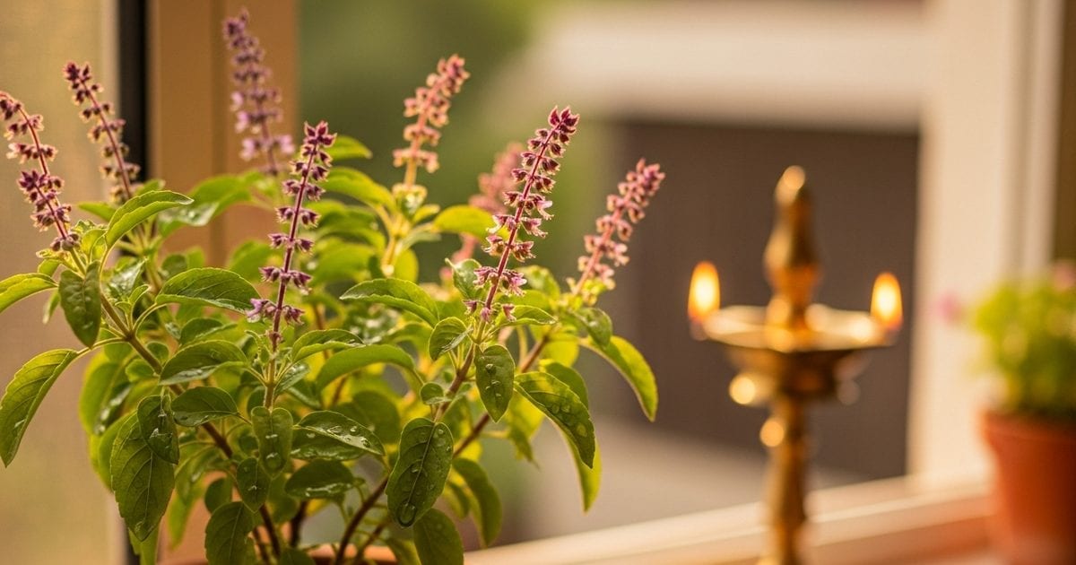 रामा-श्यामा तुलसी लगाने का शुभ समय और दिशा: घर में सुख-शांति और समृद्धि बढ़ाने वाले नियम और उपाय रामा-श्यामा तुलसी लगाने का शुभ समय और दिशा: घर में सुख-शांति और समृद्धि बढ़ाने वाले नियम और उपाय