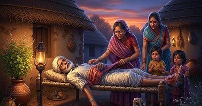 सरकारी स्कूल के लैब असिस्टेंट की मौत ने पुलिस को हैरान कर दिया. (प्रतीकात्मक तस्वीर- AI)