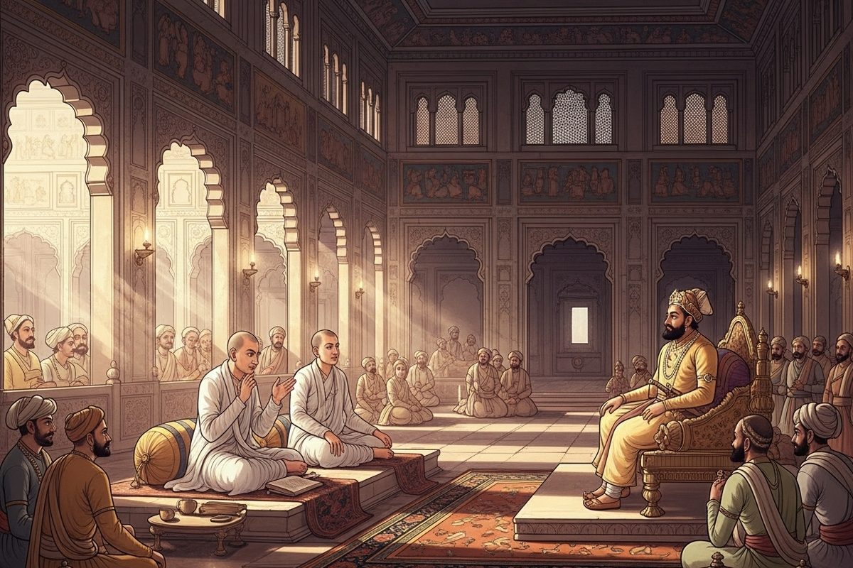 वो जैन साधु जिन्होंने बादशाह अकबर को शाकाहारी बनाया महल में बनी वेज किचन