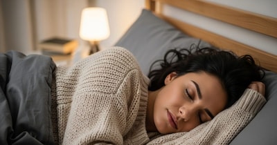 रात में ज्यादा गर्म कपड़े पहनकर सोने से बचना चाहिए.