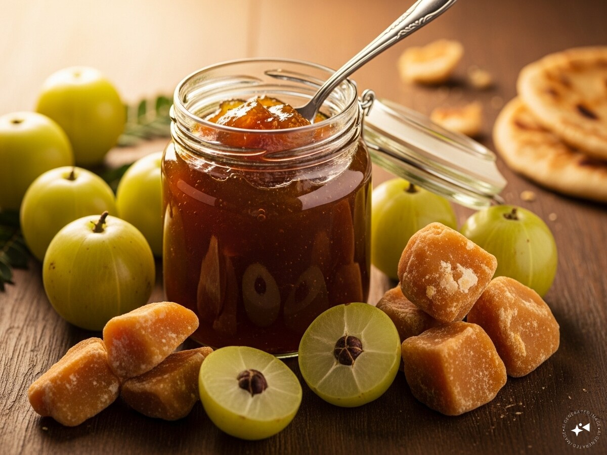 Gud Amla Jam recipe