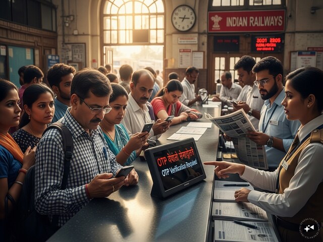 दलालों का खेल खत्म! रेलवे का नया दांव, तत्काल टिकट में अब OTP की एंट्री